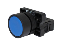 BOTAO DE COMANDO PLASTICO S/RET AZUL N.A