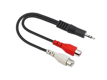 CABO 2RCA FEMEA X P2 STEREO 15CM