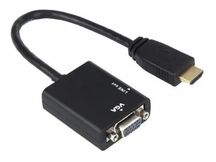 CABO CONVERSOR HDMI MACHO X VGA FEMEA IT BLUE LE-4120