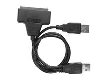 CABO CONVERSOR SATA X 2 USB 2.0 MACHO 45CM KNUP KP-HD015