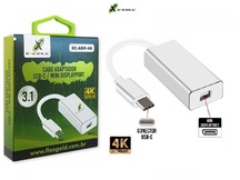 CABO CONVERSOR USB TIPO-C X MINI DISPLAYPORT FEMEA XC-ADP-48