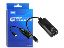 CABO CONVERSOR USB TIPO C X REDE 10/100/1000MBPS GIGABIT KNUP KP-AD103