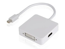 CABO MINI DISPLAYPORT X DISPLAYPORT + HDMI F + DVI F