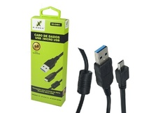 CABO USB MACHO 3.0 X MICRO USB V.8 C/FILTRO 1.8 METROS