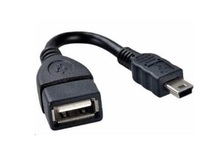 CABO USB A FEMEA X MINI USB V3 MACHO  C/15CM (OTG)