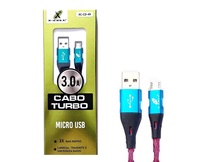 CABO USB MINI V.8 3.0AMP X-CELL / INOVA (1 METRO)