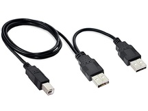 CABO USB Y 2 USB A MACHO X 1 USB MACHO