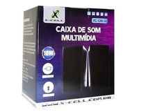 CAIXA DE SOM MULTIMIDIA P/ PC X-CELL XC-CM-16