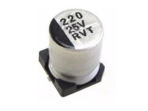 CAPACITOR ELCO 220UF/25V SMD