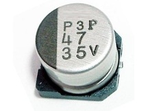 CAPACITOR ELCO 47UF / 35V SMD