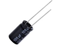 CAPACITOR ELCO RD 100UF/100V