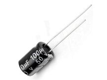 CAPACITOR ELCO RD 100UF/ 50V