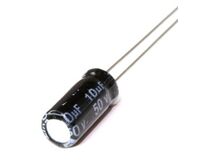 CAPACITOR ELCO RD 10UF/ 50V