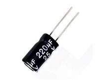 CAPACITOR ELCO RD 220UF/25V