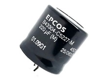 CAPACITOR ELCO RD  220UF/450V