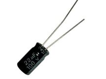 CAPACITOR ELCO RD 22UF/100V