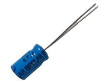 CAPACITOR ELCO RD 4,7UF - 63V BIPOLAR