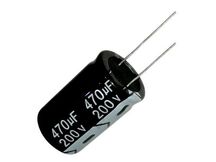 CAPACITOR ELCO RD 470UF/200V