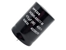 CAPACITOR ELCO RD 470UF/400V