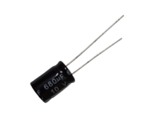 CAPACITOR ELCO RD 680UF/10V