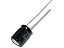 CAPACITOR ELCO RD  820UF/ 6,3V