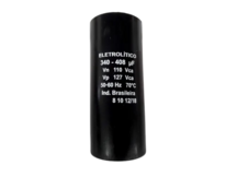 CAPACITOR ELETROLITICO DE PARTIDA 340/408UF - 110VAC