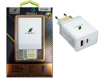 CARREGADOR ELETRICO USB + TIPO-C X-CELL XC-UR26