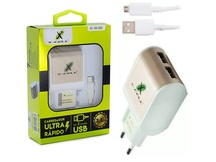 CARREGADOR ULTRA RAPIDO V.8 3.1A (2 USB ) X-CELL