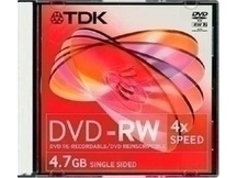 CD DVD+RW REGRAVAVEL 4.7GB NA CAIXA