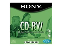 CD RW REGRAVAVEL 700MB NA CAIXA