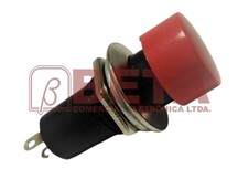 CHAVE PUSHBUTTON N.A C/RETENCAO 5A