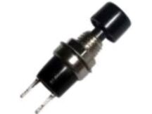 CHAVE PUSHBUTTON N.A S/RETENCAO 1A PRETA