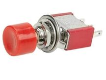 CHAVE PUSHBUTTON S/TRAVA MOD. DS-612 3 TERMINAIS