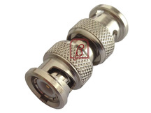 CONECTOR BNC DUPLO MACHO