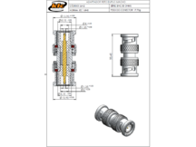 CONECTOR BNC DUPLO MACHO