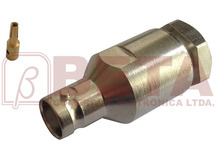 CONECTOR BNC FEMEA RG 213 SOLDA