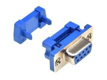 CONECTOR DB-09 FEMEA P/FLAT CABLE