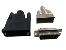 CONECTOR DVI-24+5 MACHO C/CAPA