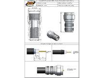 CONECTOR (F) MACHO RG06 ROSCA