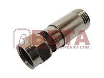 CONECTOR (F) MACHO RG59 PRESSAO