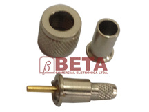 CONECTOR MOTOROLA MACHO RG 58 CRIMP