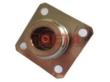 CONECTOR N FEMEA P/PAINEL BASE QUADRADA