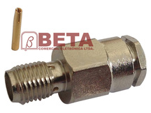 CONECTOR SMA FEMEA RG 58 SOLDA