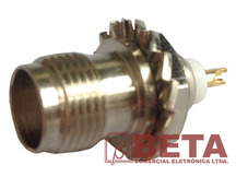 CONECTOR TNC FEMEA PAINEL BASE REDONDA