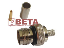 CONECTOR TNC FEMEA RG 58 CRIMP