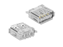 CONECTOR USB A FEMEA PIONNER 180G CURTO (1235)