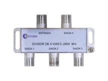 DIVISOR P/ANTENA 1 X 4 ALTO 2,400MHZ