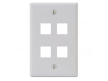 ESPELHO P/KEYSTONE RJ-45 4 SAIDAS 2X4