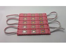 MODULO LED C/ 6 LEDS ROSA BLINDADO