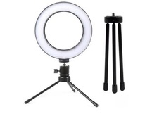 ILUMINADOR RING LIGHT COM TRIPE 20CM YEPP TECH